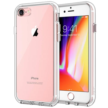 GizTech Case for Apple iPhones, Shock-Absorption Bumper Cover, Anti-Scratch Clear Back (HD Clear)