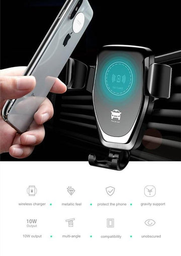 Wireless Qi Car Charger for Phones